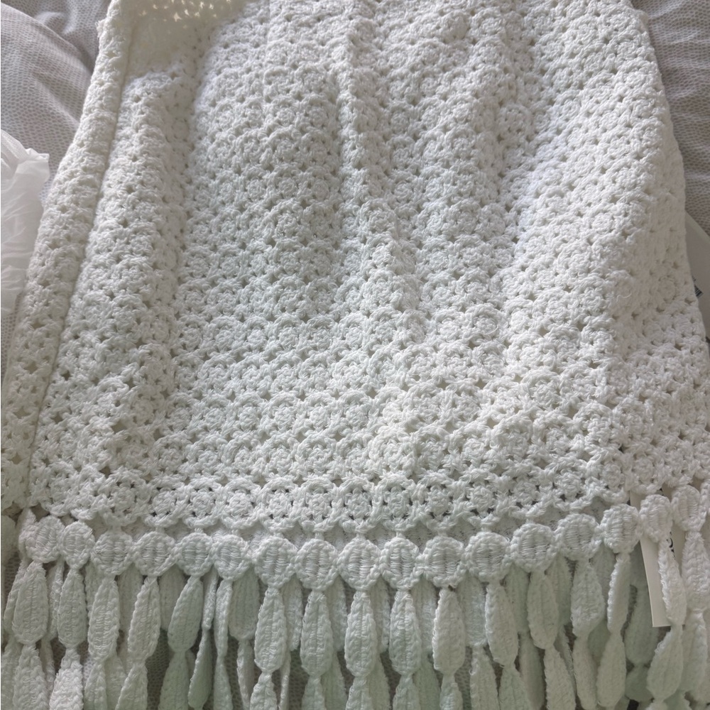 SAYLOR White Crochet Eloie Set - Picture 6 of 10